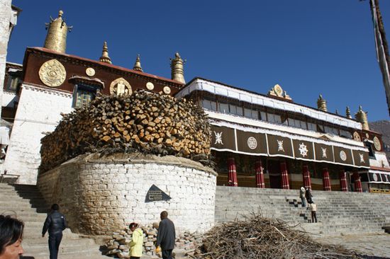 Das Kloster war ein richtiges kleines Dorf.