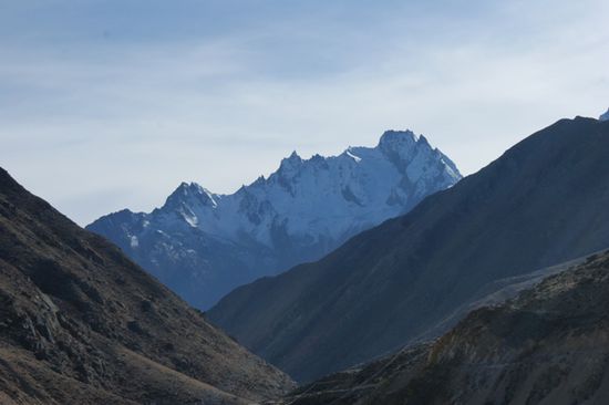 Der letzte Schneeberg gruesst, bevor wir...