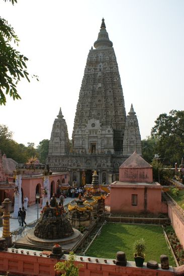 Der Mahabodi-Tempel.