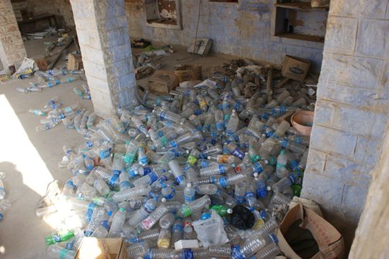 Plastik - auch in Indien ein grosses Problem!
