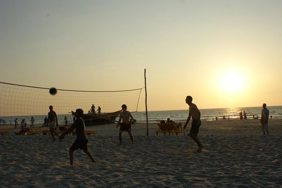 Beat und Peter in "Fahrt"!
Habi, dir habe ich dann noch ein paar weitere Volleyfotos von Betzgi... Kaum zu glauben, nicht?