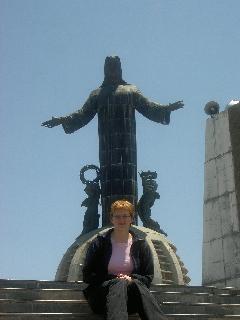 Sehr imposant: Cristo Rey, oder auf deutsch, Christus der Koenig.