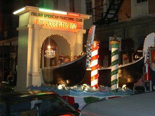 Umzug zum "beruehmten" St. Josephs Day
