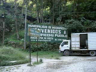 Am Fuss von MachuPicchu (2040m)