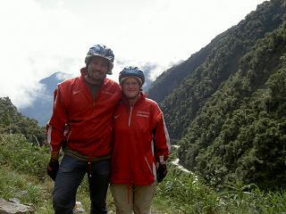 Zwei Mountain-Biker