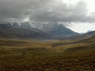 Vor uns der Chacaltaya-Berg