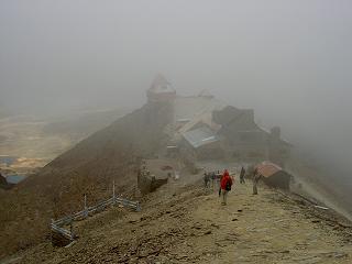 200m runter zur Bergstation