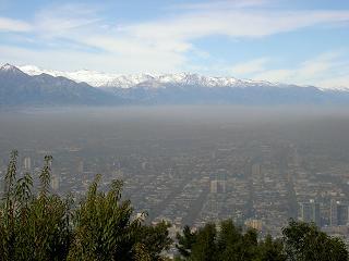 Santiago - eine Stadt leidet unter Smok
