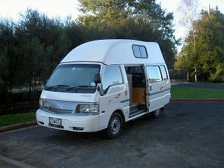 Unser Camper von aussen...