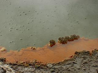 Wegen der prickelden Perlen wird dieser See Champagnerpool genannt