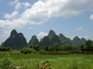 Panorama um Yangshuo