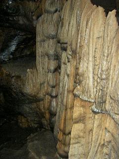 Eine der Formationen in der Moon Water Cave