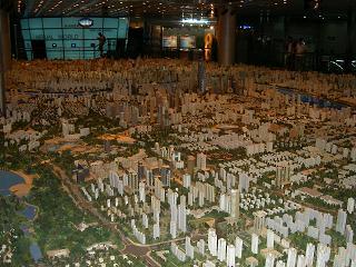 Die Stadtplanung von Shanghai