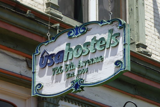 Das Hostel, in dem ich die ersten vier Nächte verbrachte. Sauber, freundlich aber voll mit schnarchenden Party- und Trinkanhängern.