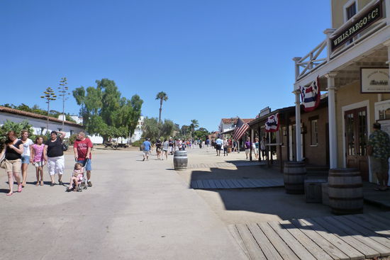 Der Blick auf einen Teil der Oldtown. Die eigentliche Oldtown war dann aber doch noch ein Stück größer.