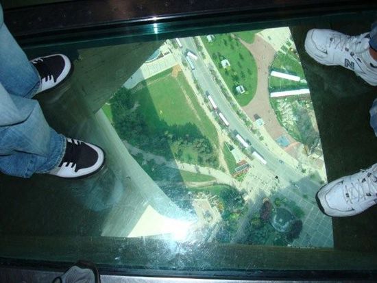 375 m Hoch...Das sieht harmloser aus, als es ist