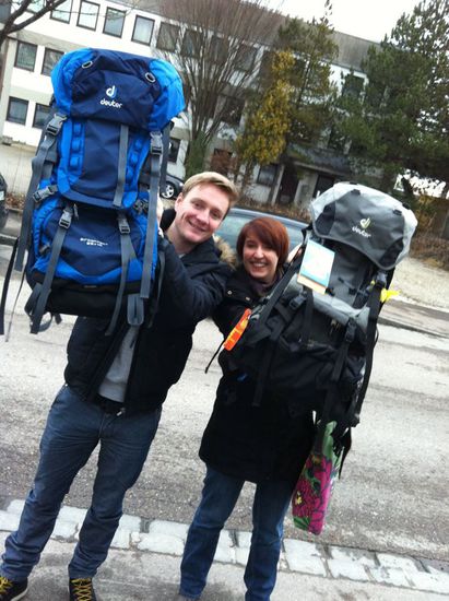 Simone und Matthias sind beim Deuter Werksverkauf fündig geworden...