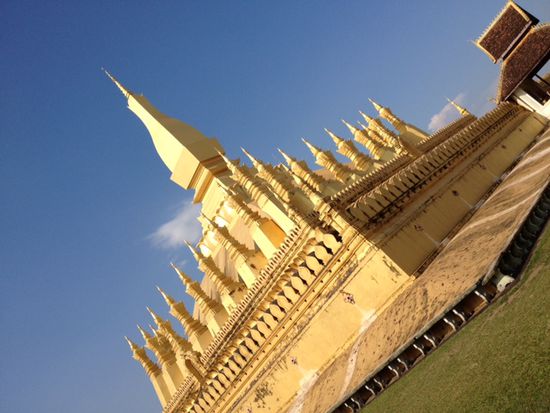 Pha That Luang - das Wahrzeichen von Laos und