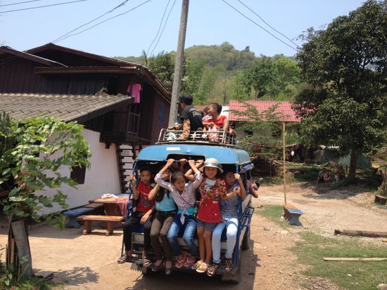 Platz wäre noch gewesen, aber wir sind dann doch separat gefahren.