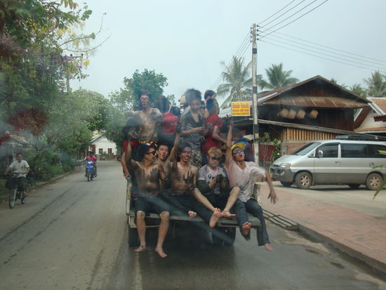 Wieder in Luang Prabang angekommen...