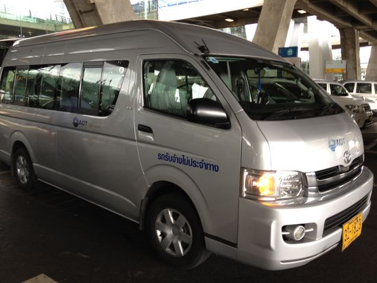 Mal wieder nen Van geholt für die Fahrt zum Tawana Hotel