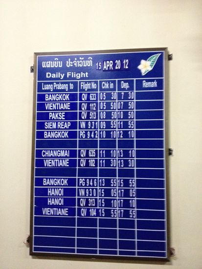 und die Flugdaten...