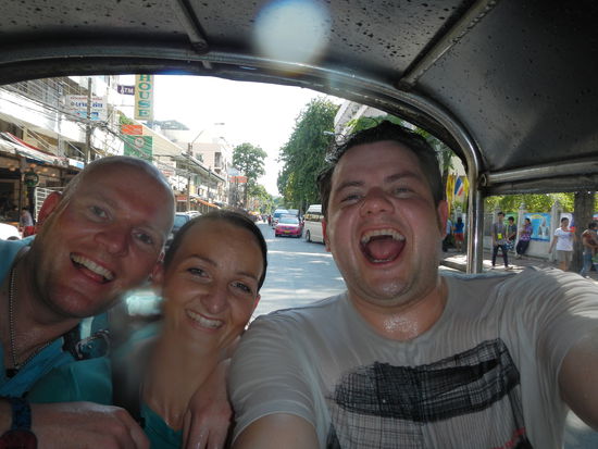 Wooosch... ERWISCHT im Tuk Tuk