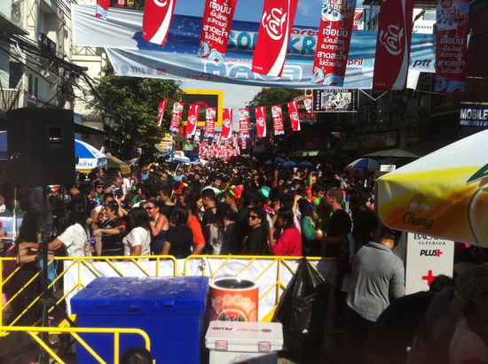 Am besten mal an die Seite gehen und