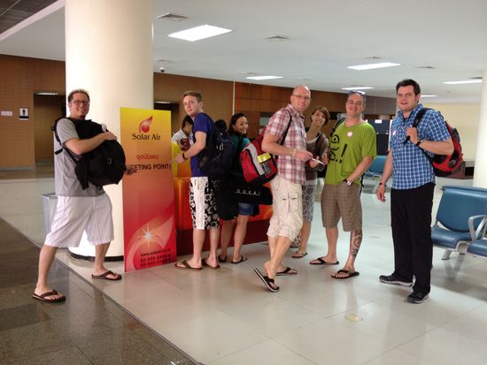 Es sieht zwar nicht so aus, aber das ist das "Gate"