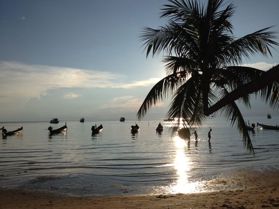 Abendstimmung... und jetzt ab zum Essen...