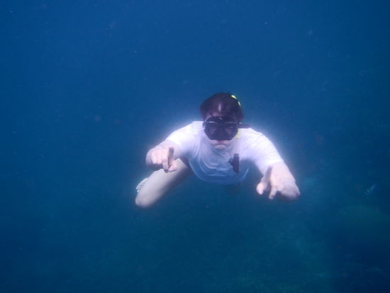 Aufpassen... Irgendwo müssen die Fische ja sein...