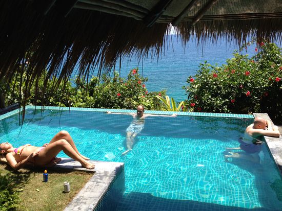 Nach dem Essen mal wieder chillen