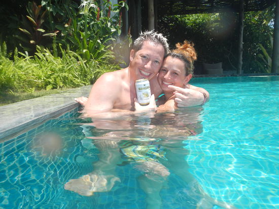 Dieses Singha wurde aus den Tiefen des Pools ertaucht.