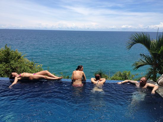 Anschließend ging es wieder bei uns weiter...