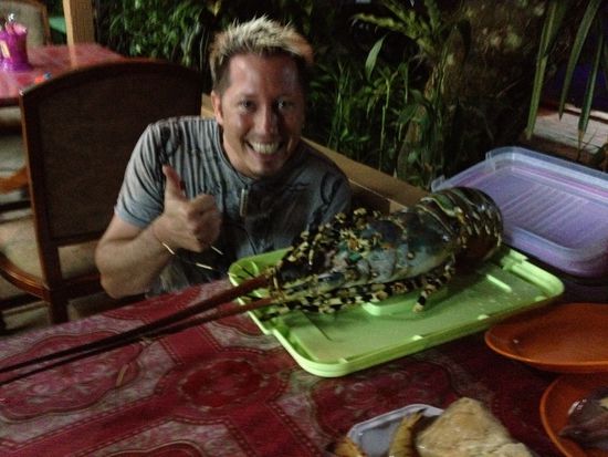 habe ich mich waghalsig dahinter gestellt 