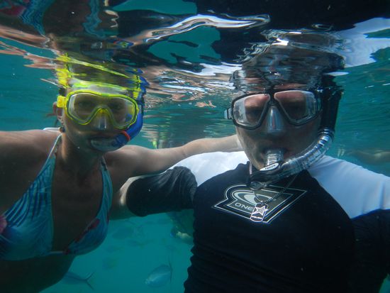 Wenn schon kein selbstgefangenes Abendessen, dann halt ein schönes Foto...