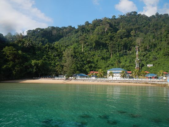 Wir sind nun am Marine Park angekommen