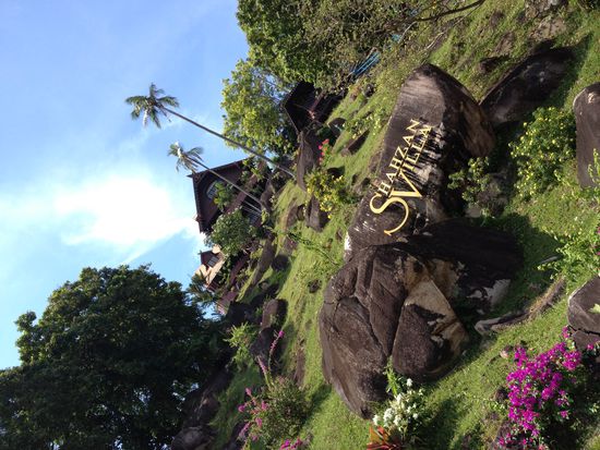 Direkt auf dem Gelände ist auch noch die Golf Villa.