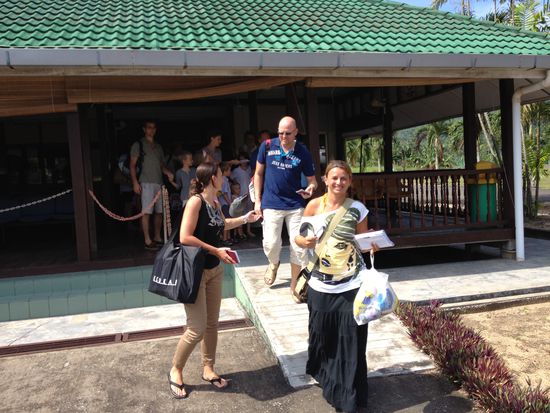 Holla, die Waldfee... wir dürfen einsteigen... aber