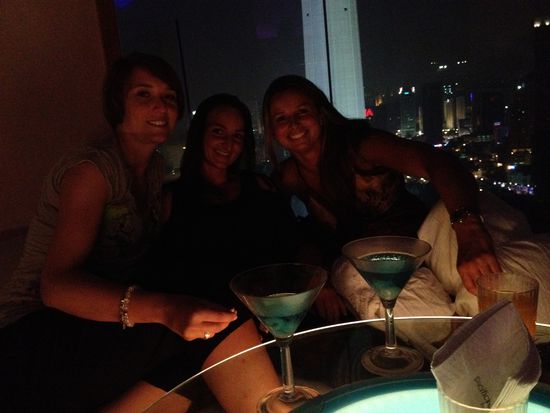 dann auch im Glaserker, nachdem Roland immer noch bei uns ist...