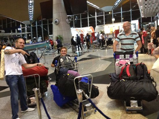 Matthias kann's kaum erwarten zu fliegen 