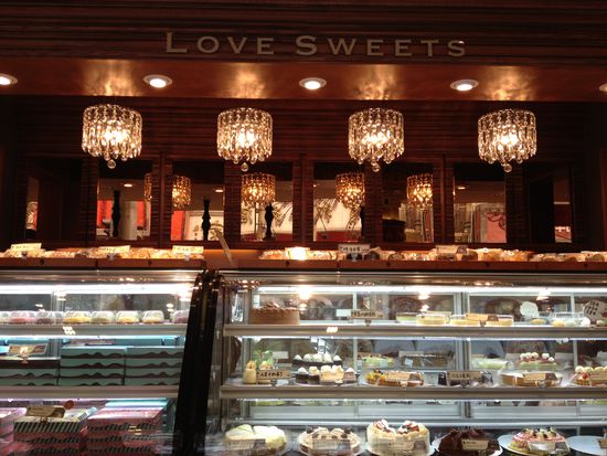 Frühstücken in einem richtig feinen Cafe