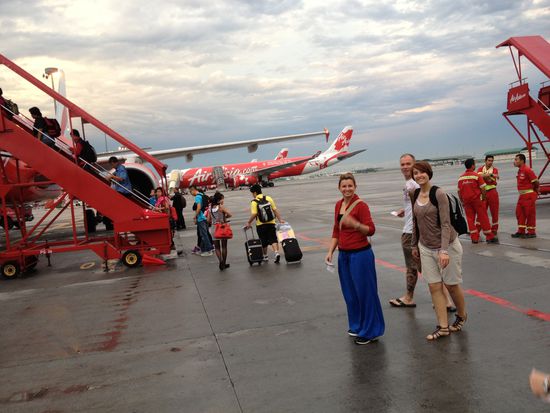 Hier kann noch kurz vor dem Start entschieden werden, in welchen Flieger man einsteigen will...,  so nach dem Motto: ich lass mich mal überraschen, welches Land ich heute sehen werde 