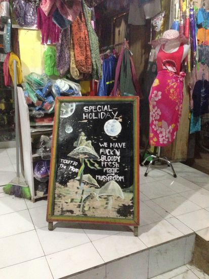 Überall diese "magic mushrooms"...