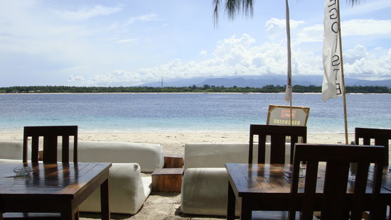 Der "Standardblick" beim Frühstücken