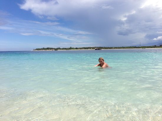 Weitere 2 Minuten später ist die Christine schon im Wasser