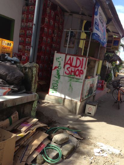 Das hier müsste eine Zweigstelle sein von Aldi Süd