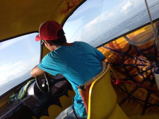 Der gesprächige Fahrer