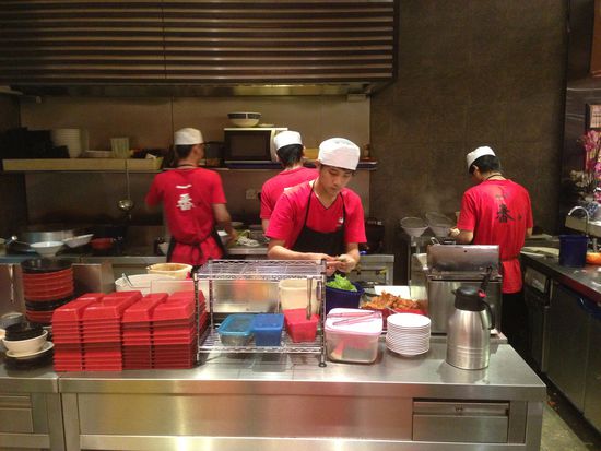 Ich habe mich am letzten Tag für dieses Lokal entschieden