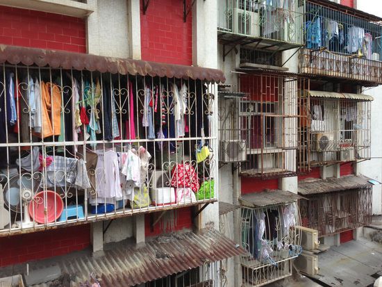 Auch ganz nett ist z.B. der gut begehbare Balkon